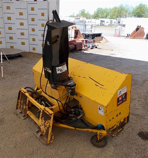 used snowblower for skid steer for sale|skid steer mounted snow blowers.